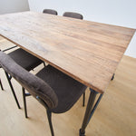 Tavolo in legno e ferro Rotterdam 200 cm - OrchideaMilano1981