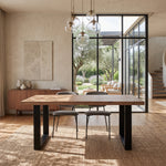 Tavolo in legno e ferro Denver Small 180 cm - OrchideaMilano1981