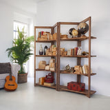 Grange 200 cm Bücherregal aus wiederverwertetem Ulmenholz