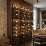 Scaffale in ferro portabottiglie Enoteca 38 cm - OrchideaMilano1981