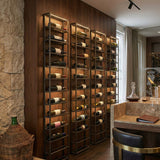 Scaffale in ferro portabottiglie Enoteca 38 cm - OrchideaMilano1981