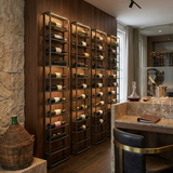 Weinregal aus Eisen, 38 cm