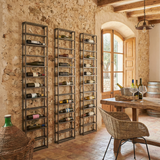 Weinregal aus Eisen, 38 cm