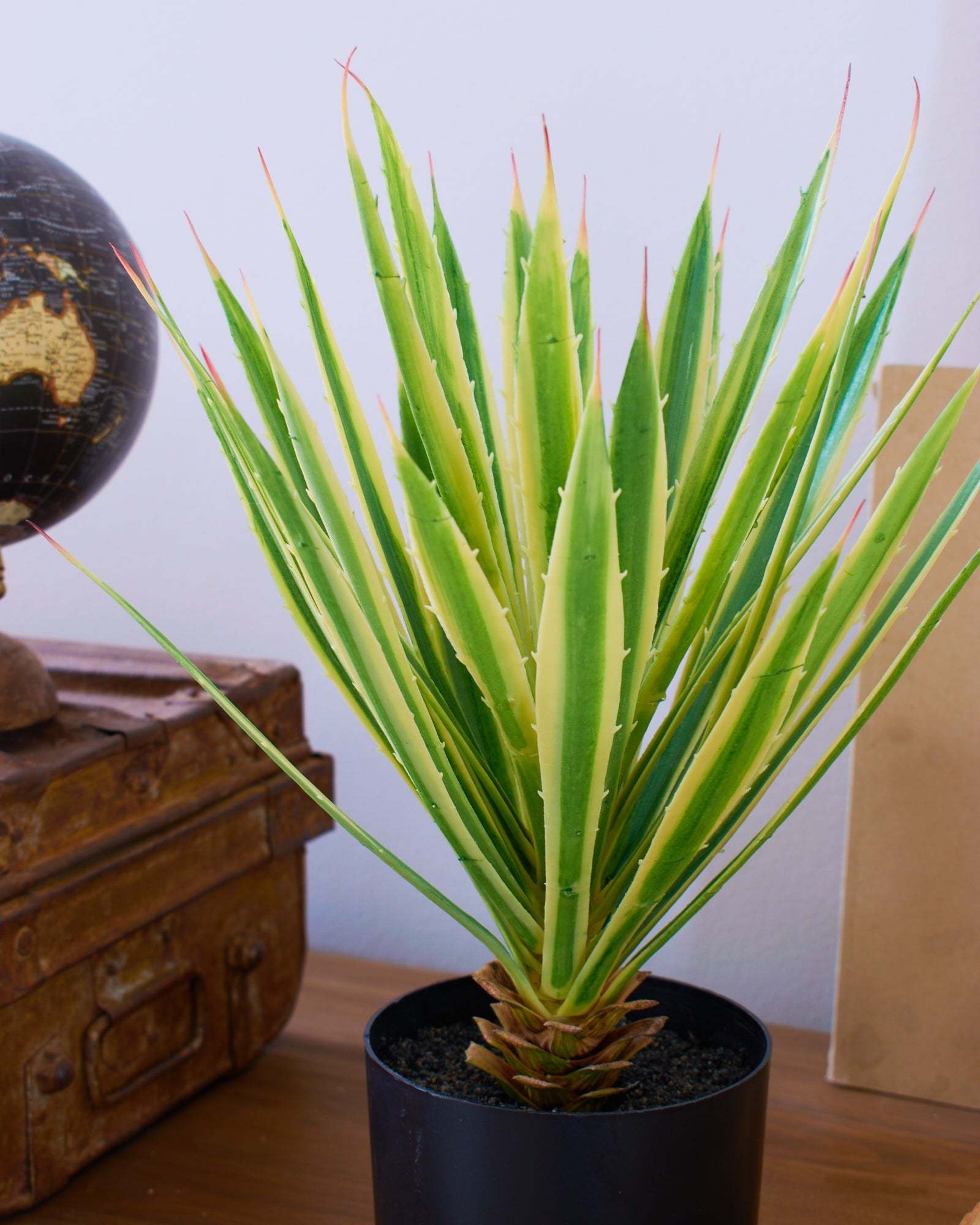 Agave artificiale con vaso Utah - OrchideaMilano1981