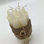 CANDELE IVORY PACCHETTI DA 7  PEZZI 4 - OrchideaMilano1981