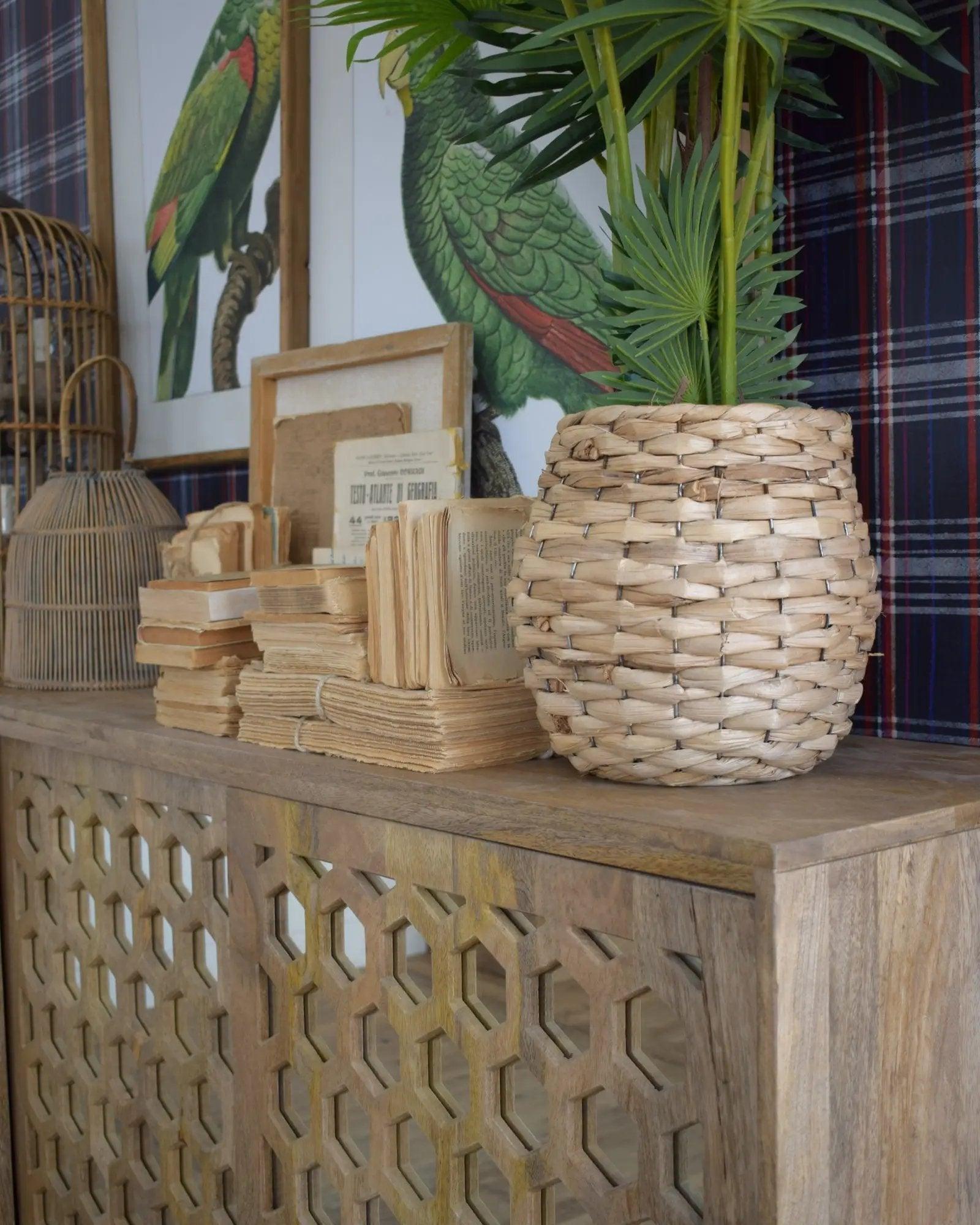 Credenza in legno e specchio a 3 ante scorrevoli Modern Light 175 cm - OrchideaMilano1981