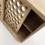Credenza in legno e specchio a 3 ante scorrevoli Modern Light 175 cm - OrchideaMilano1981