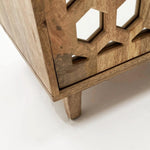 Credenza in legno e specchio a 3 ante scorrevoli Modern Light 175 cm - OrchideaMilano1981