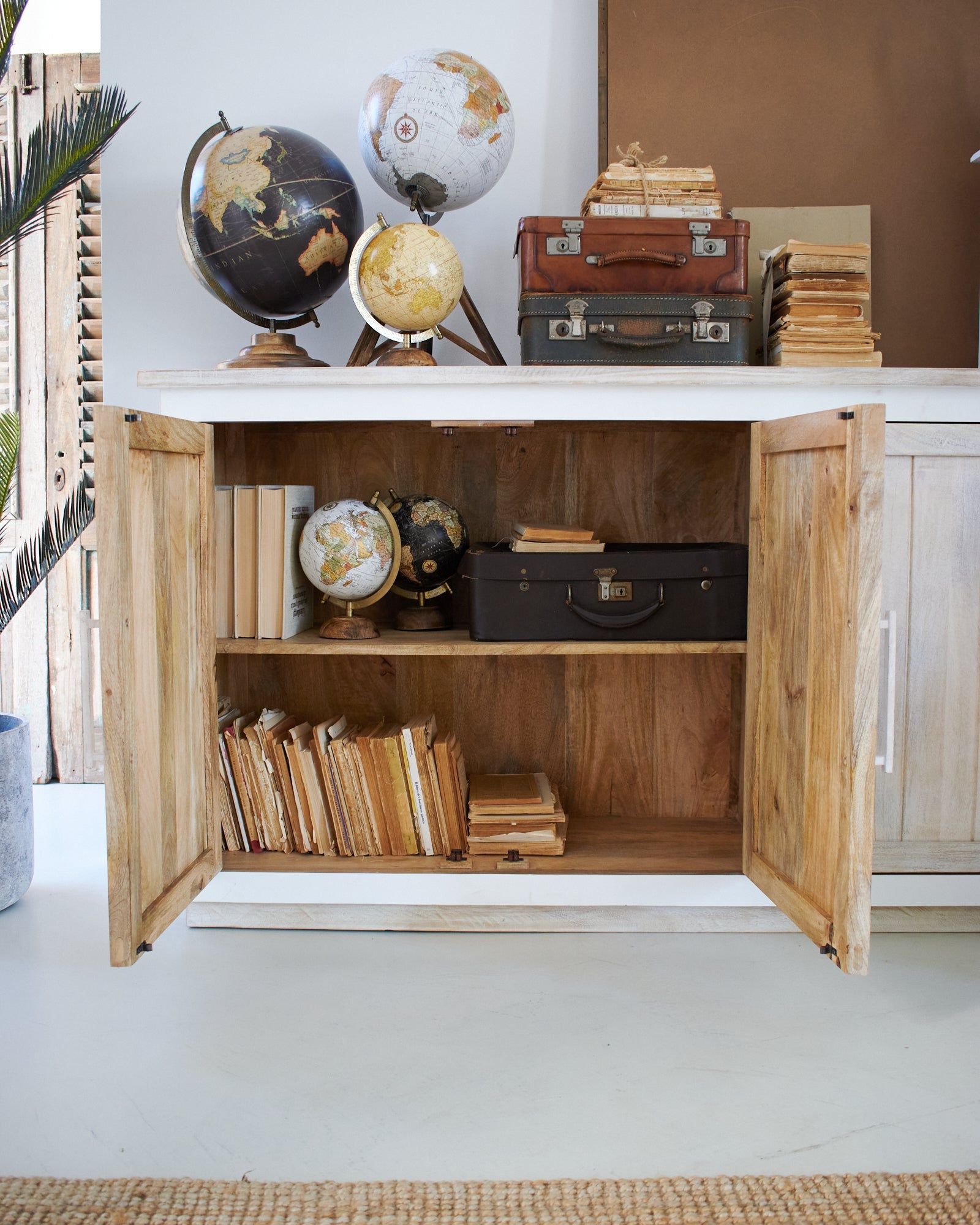 Credenza 4 ante in legno Antigua - OrchideaMilano1981