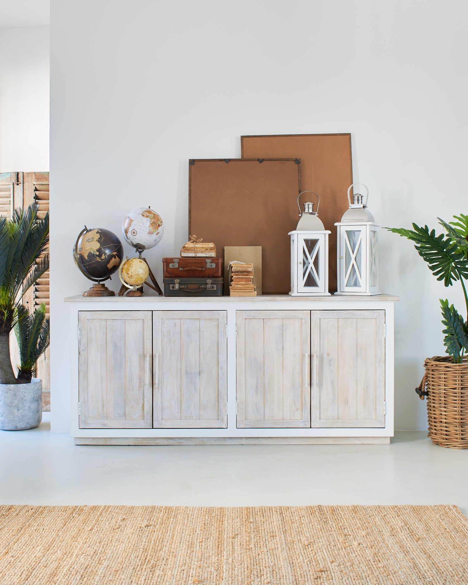 Credenza 4 ante in legno Antigua - OrchideaMilano1981