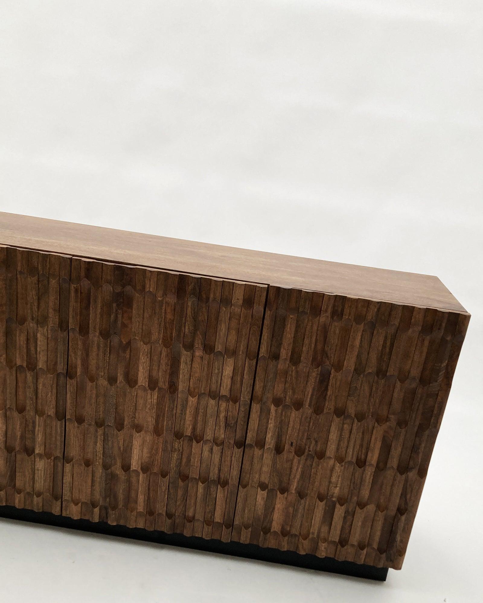 Credenza 4 ante in legno Block - OrchideaMilano1981