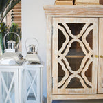 Credenza 4 ante in legno e vetro Luxury Style Natural Antique - OrchideaMilano1981