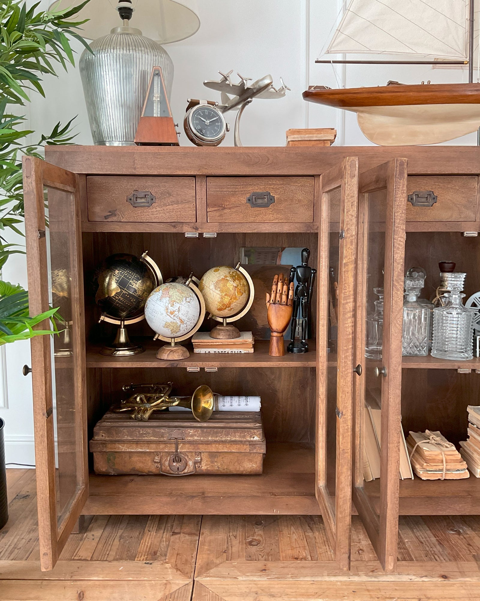 Credenza a vetri Bistrot - OrchideaMilano1981