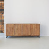 Credenza in legno e ferro Skyline Orchidea Milano 1981