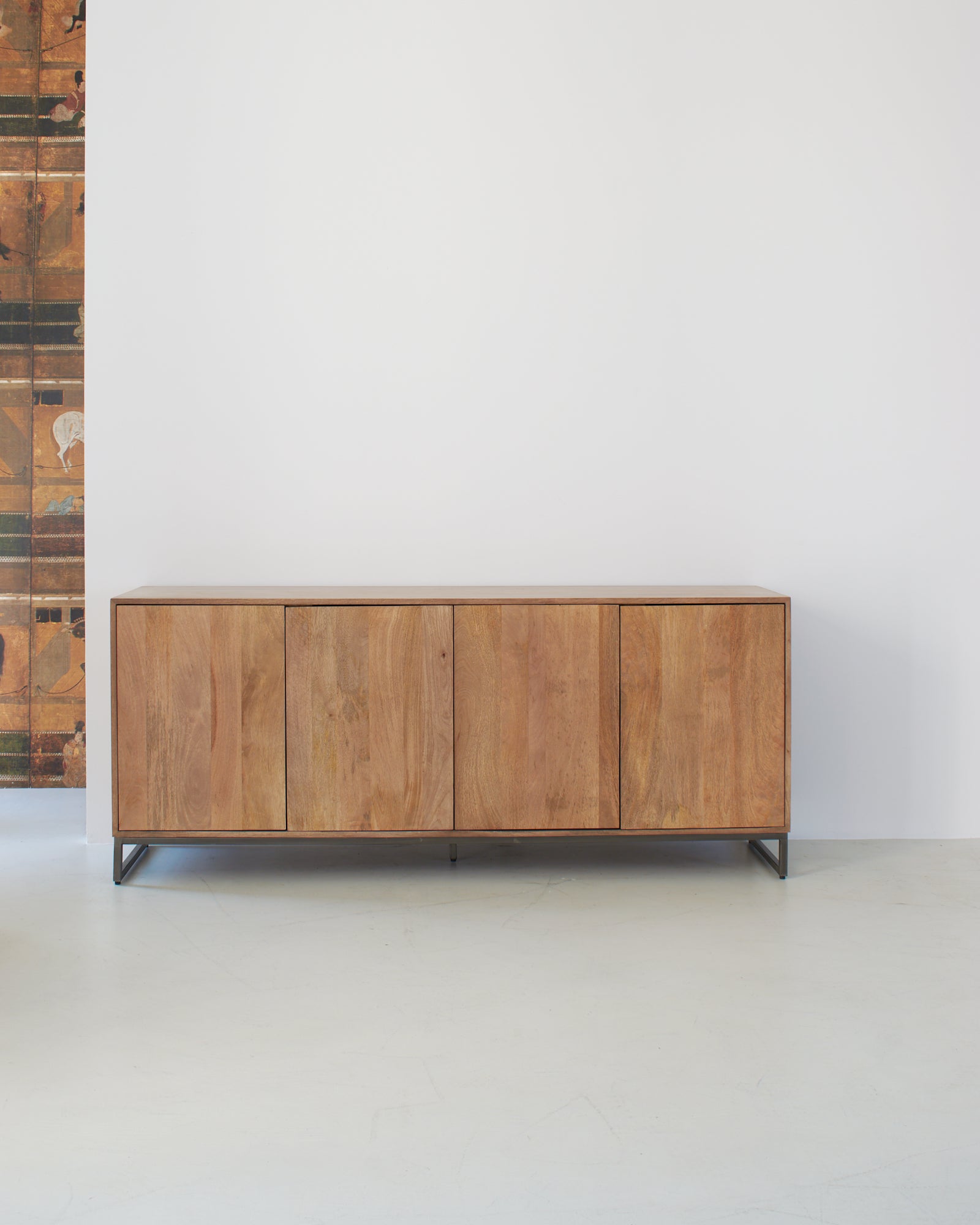 Credenza in legno e ferro Skyline Orchidea Milano 1981