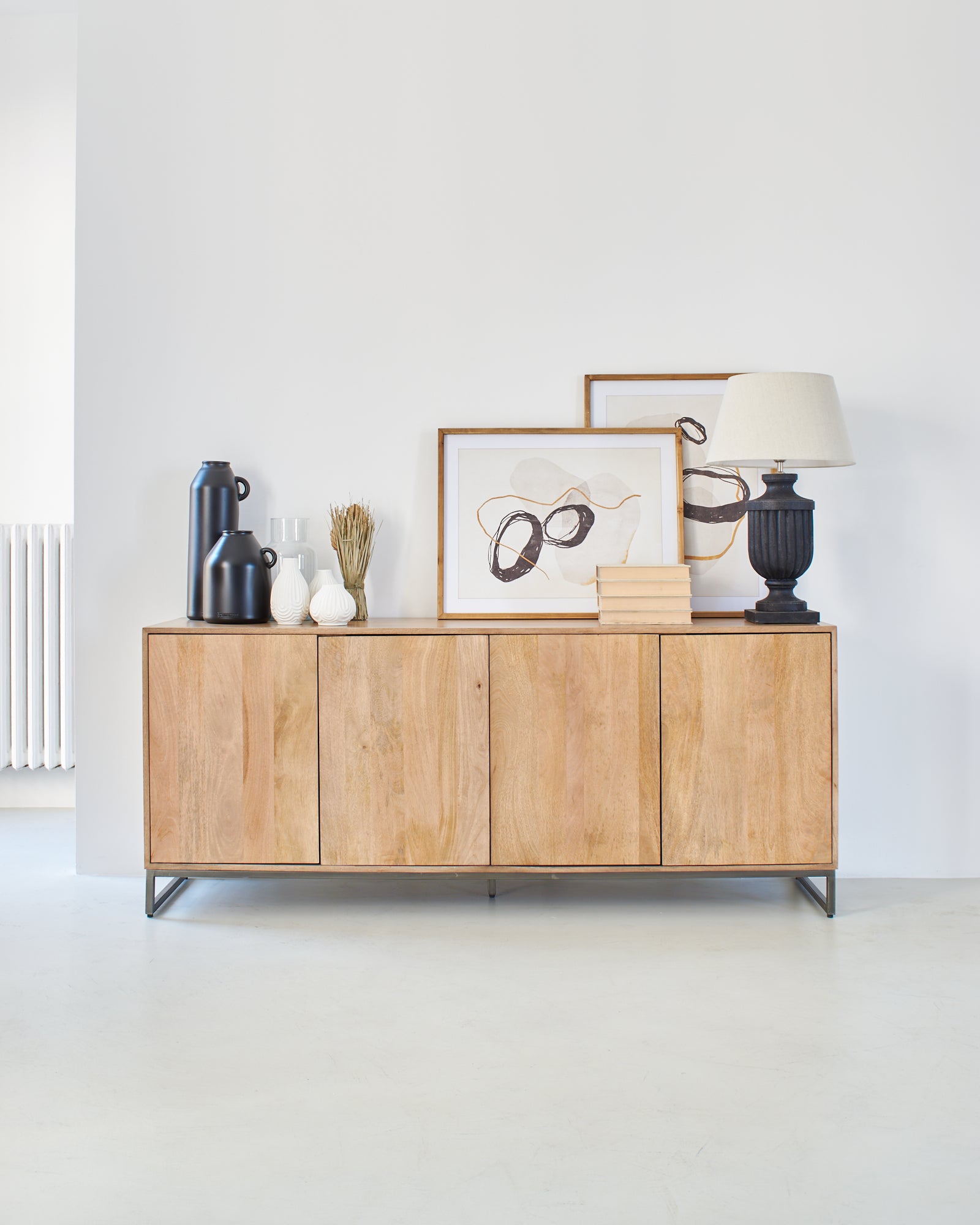 Credenza in legno e ferro Skyline - OrchideaMilano1981