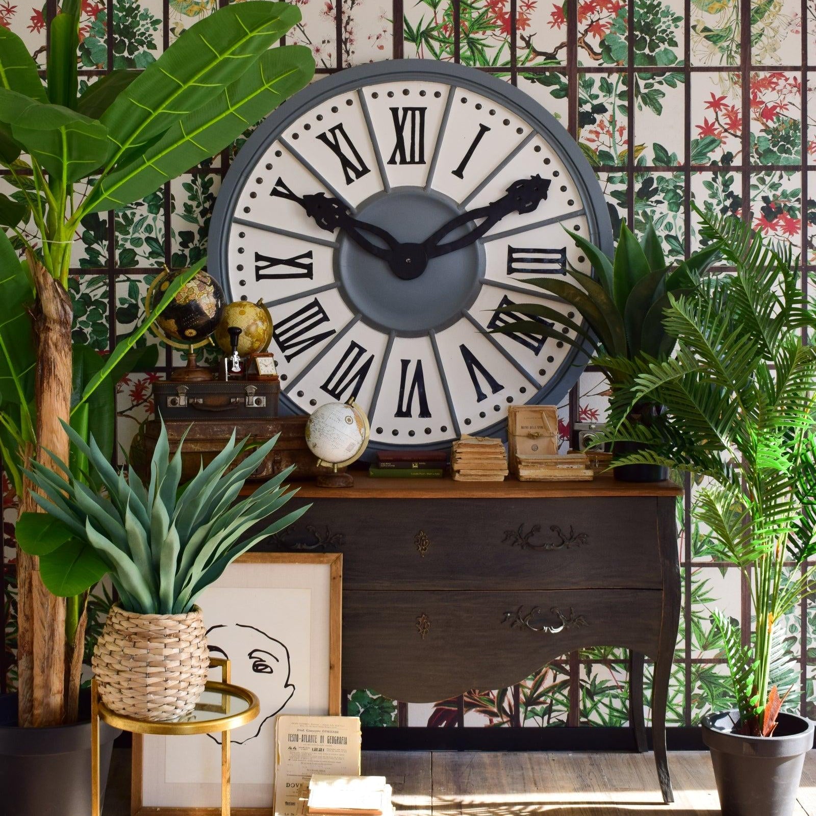 DECORAZIONE DA PARETE CLOCK - OrchideaMilano1981