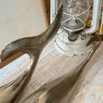 Decorazioni in ferro Balena Silver Style set da 2 - OrchideaMilano1981