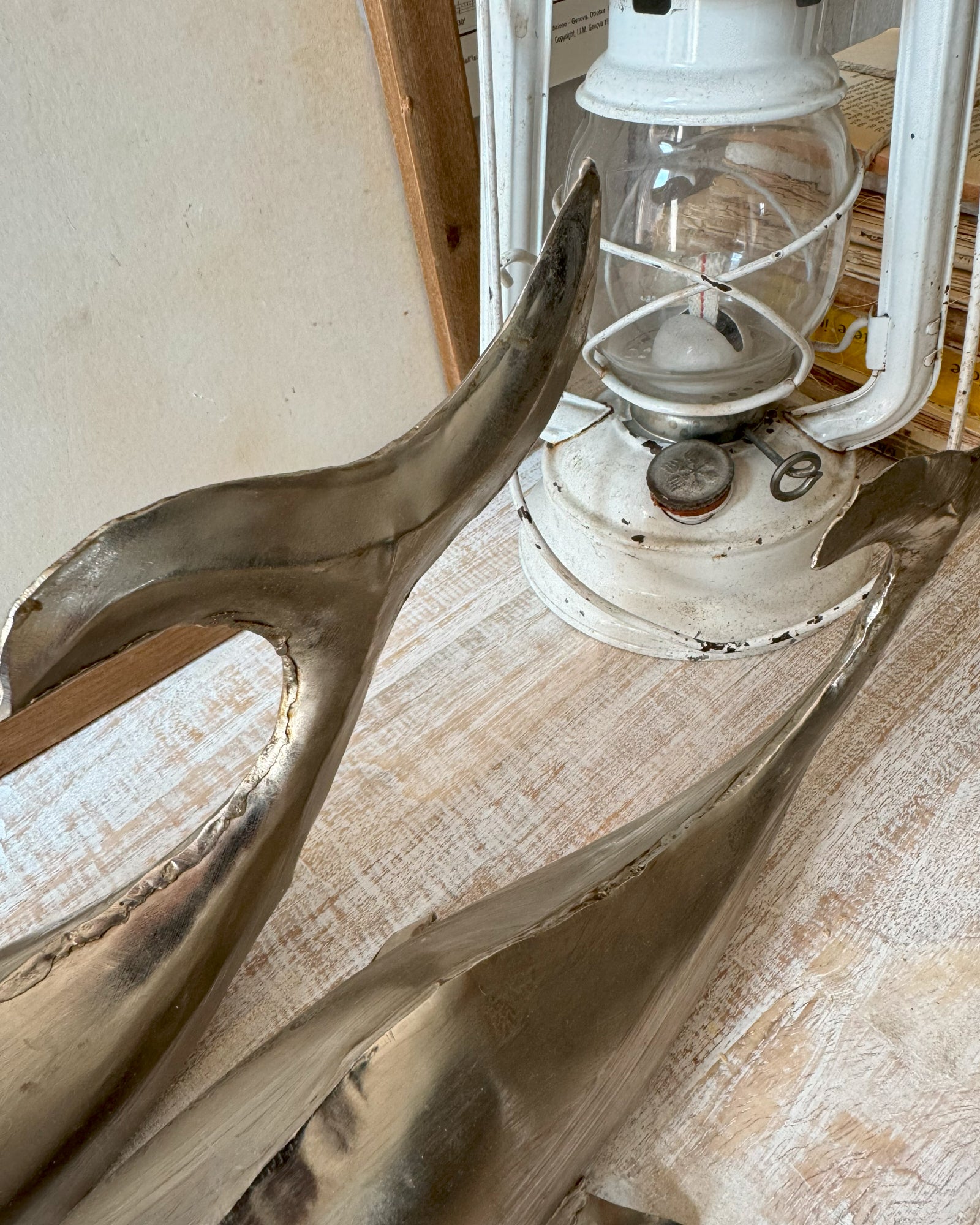 Decorazioni in ferro Balena Silver Style set da 2 - OrchideaMilano1981