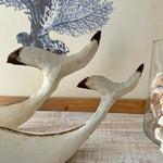 Decorazioni in ferro Balena White Style set da 2 - OrchideaMilano1981