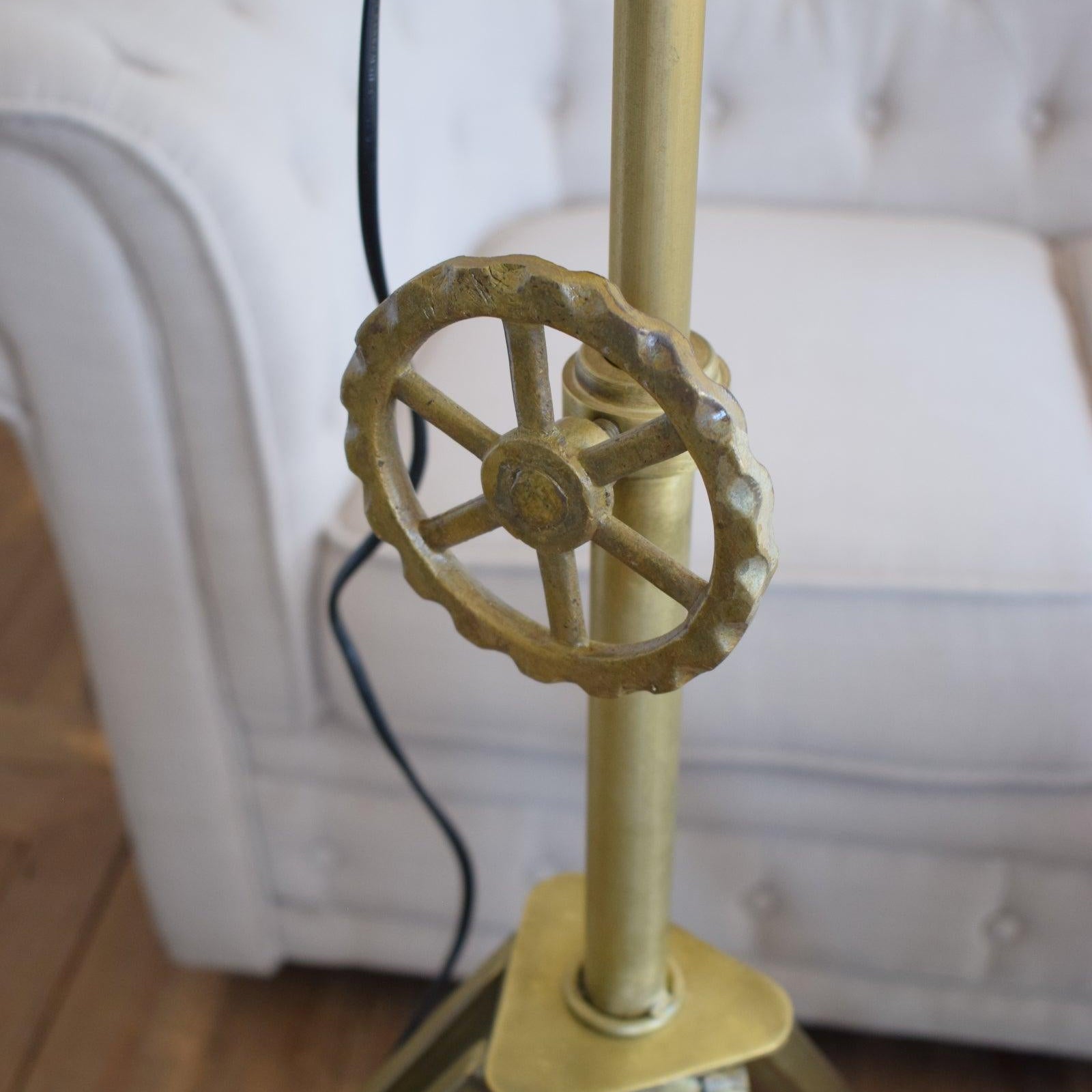 Lampada da terra in ferro Gold Antique - OrchideaMilano1981