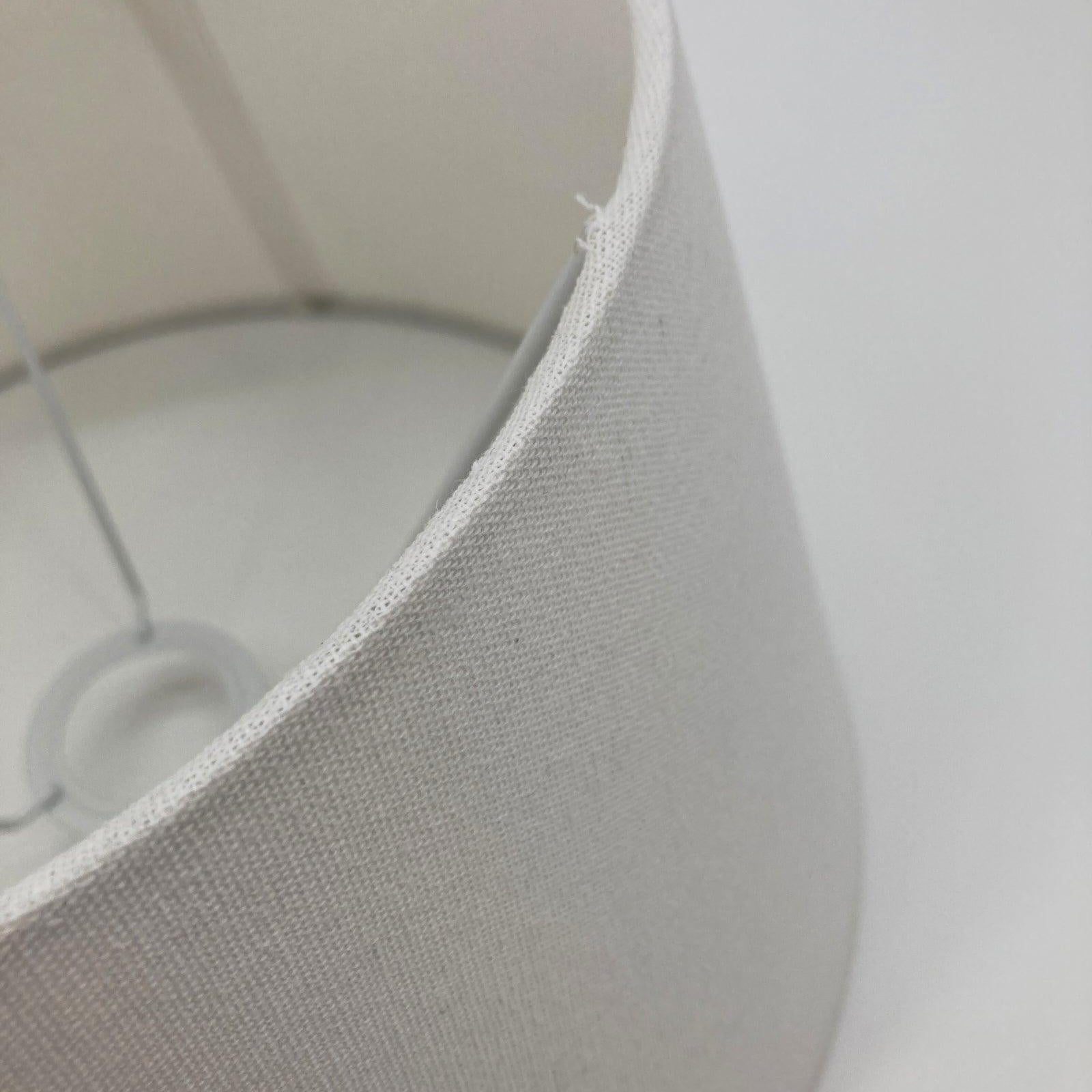 Paralume impero in tessuto White 35 cm set di 8 - OrchideaMilano1981