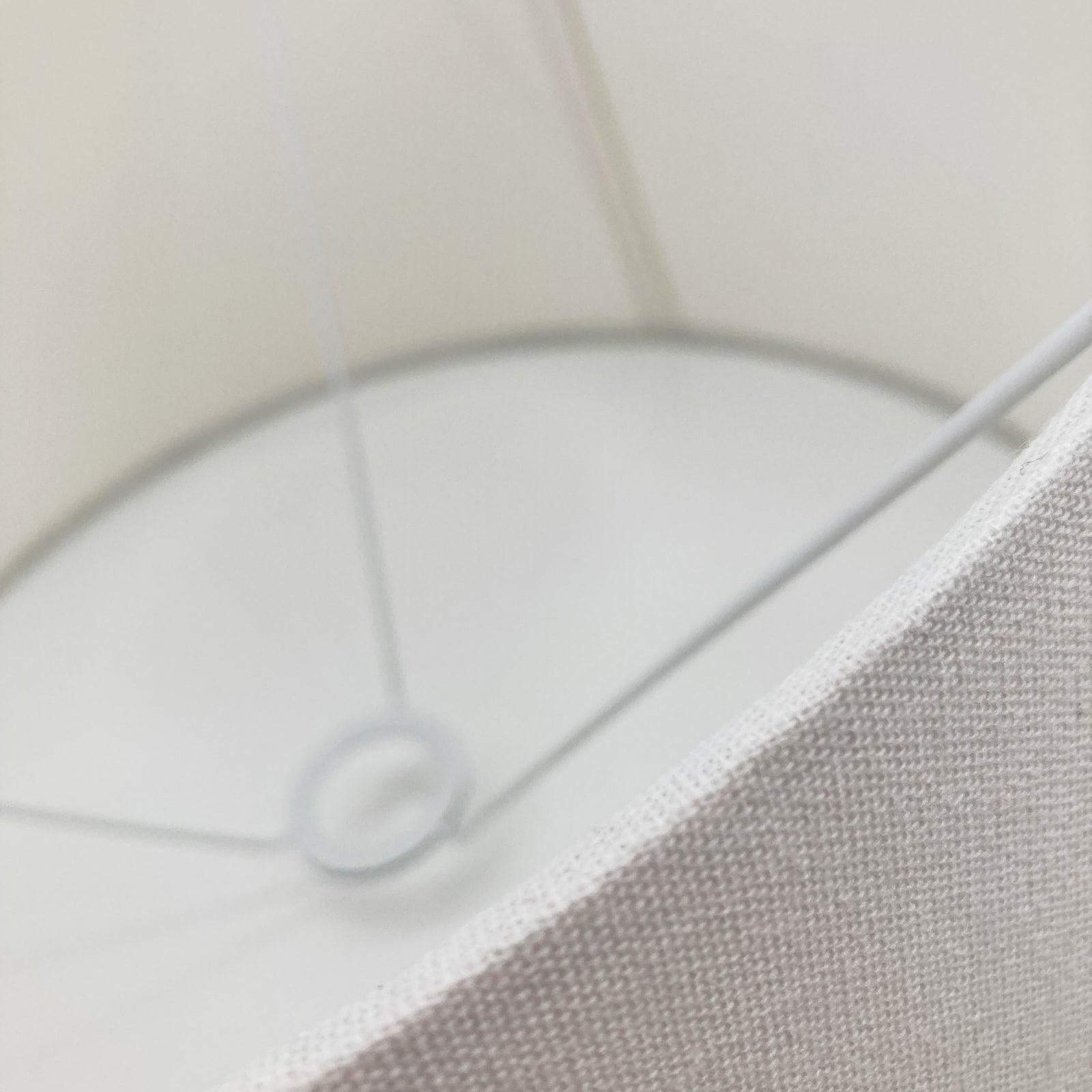 Paralume impero in tessuto White 55 cm set di 4 - OrchideaMilano1981
