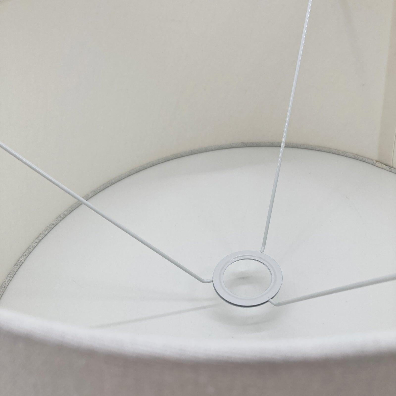 Paralume impero in tessuto White 50 cm set di 4 - OrchideaMilano1981
