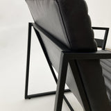 Poltrona in pelle e ferro Vintage Black - OrchideaMilano1981