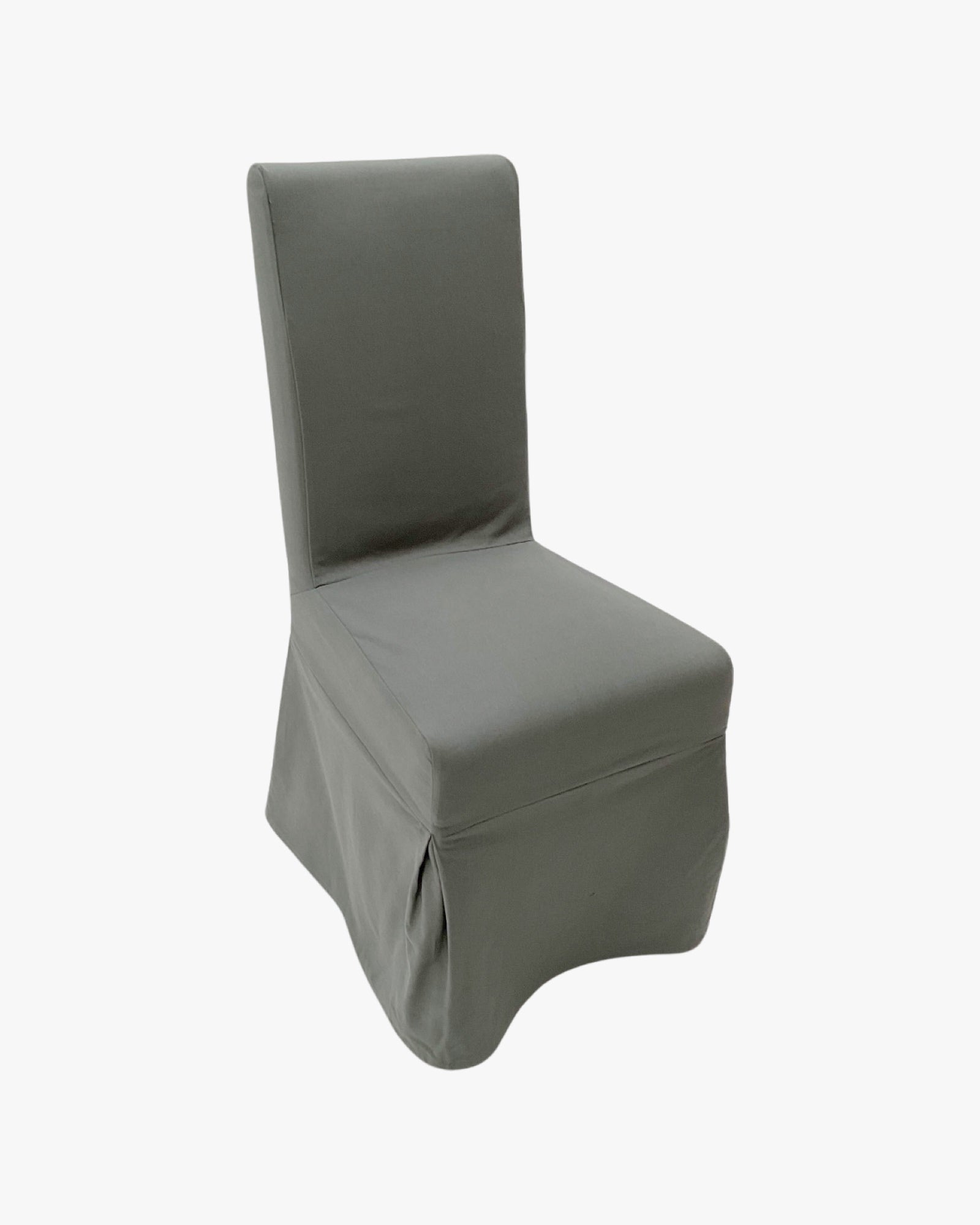 Sedia sfoderabile in tessuto di cotone Grey - OrchideaMilano1981