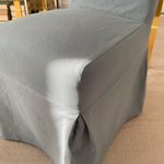 Sedia sfoderabile in tessuto di cotone Grey - OrchideaMilano1981