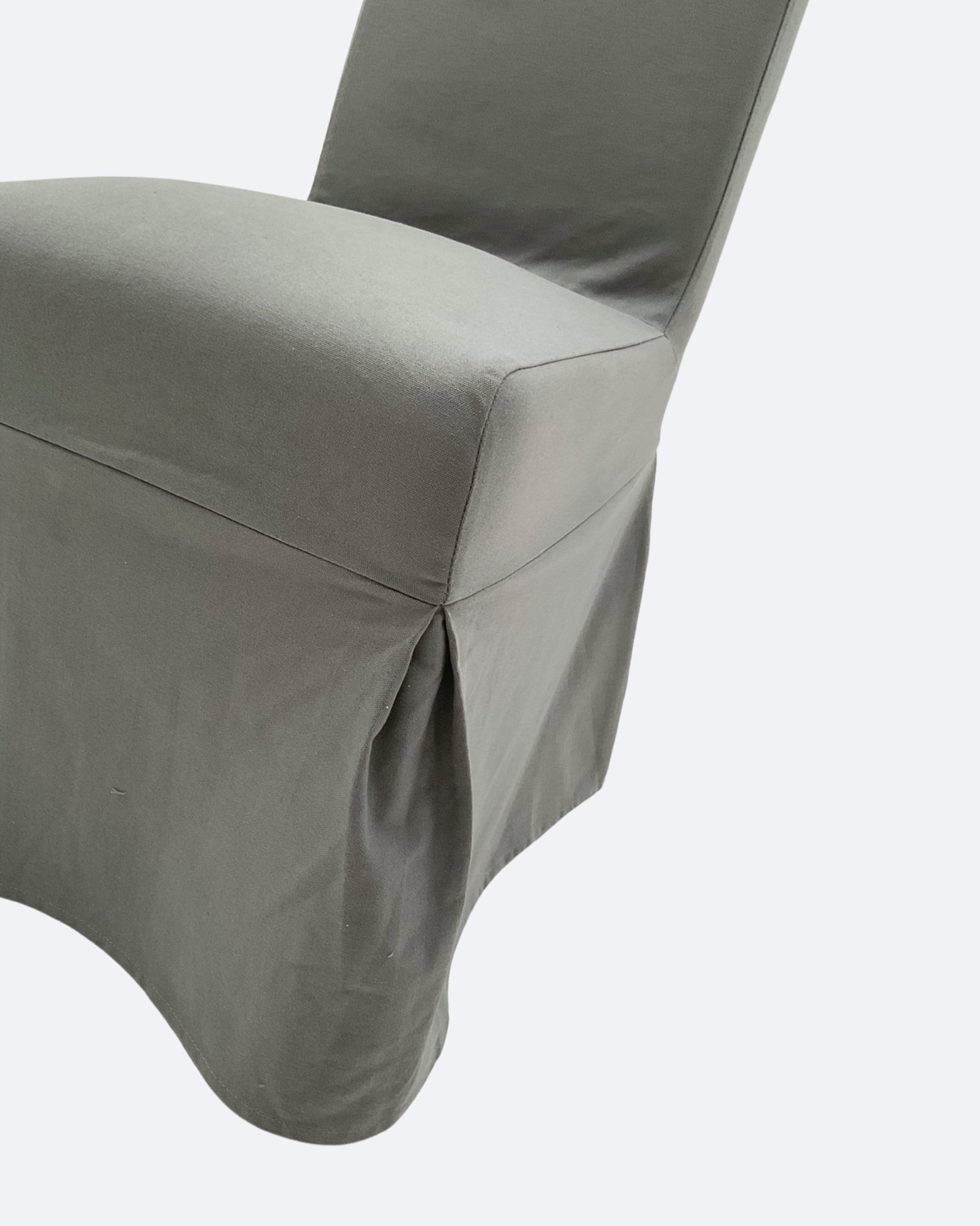 Sedia sfoderabile in tessuto di cotone Grey - OrchideaMilano1981