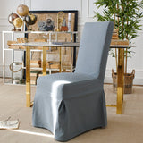 Sedia sfoderabile in tessuto di cotone Grey - OrchideaMilano1981