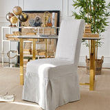 Sedia sfoderabile in tessuto White and Beige - OrchideaMilano1981