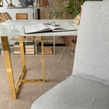 Sedia sfoderabile in tessuto White and Beige - OrchideaMilano1981