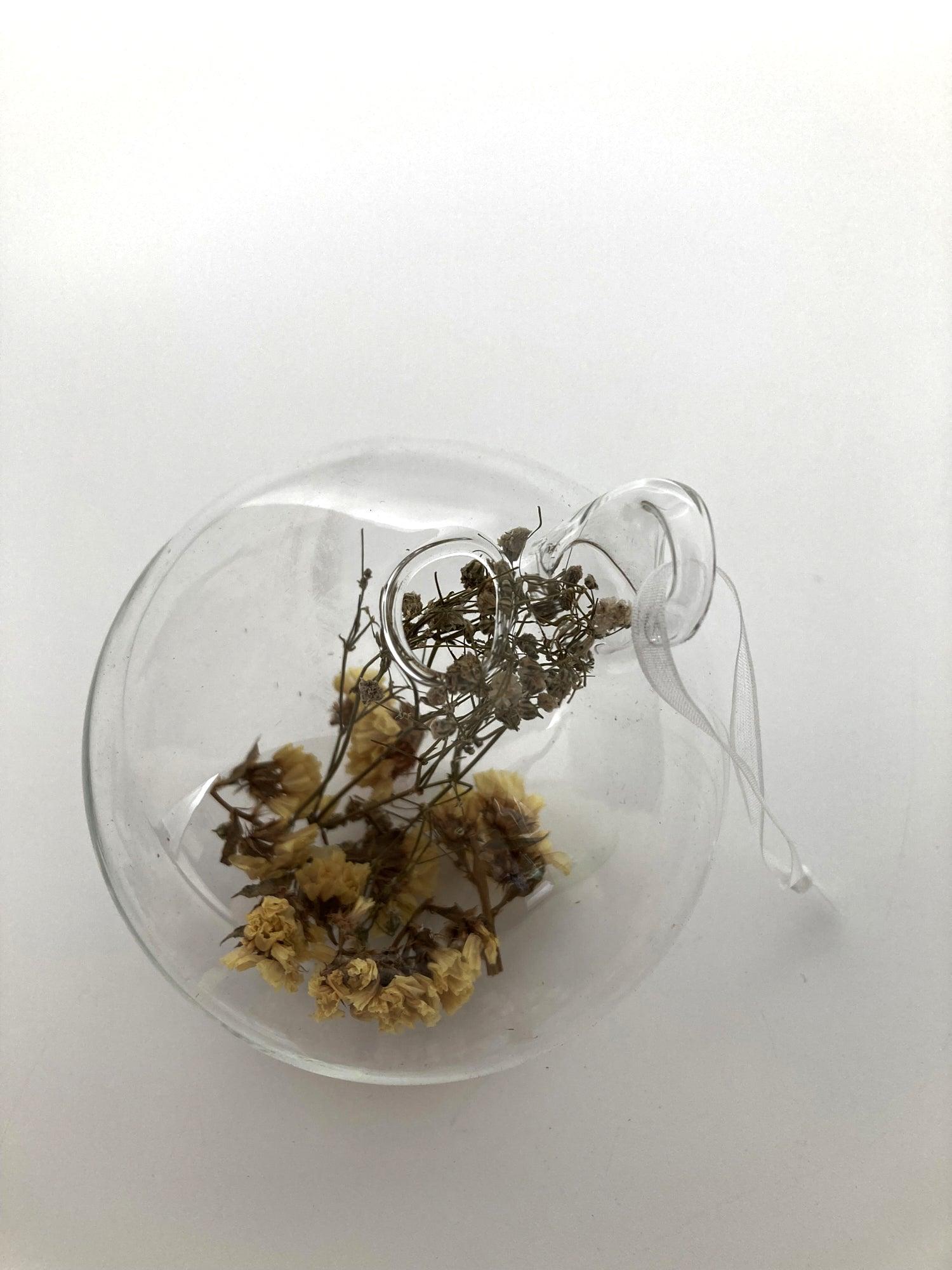 SFERE DECORATIVE FLOWERS SET DA 3 - OrchideaMilano1981