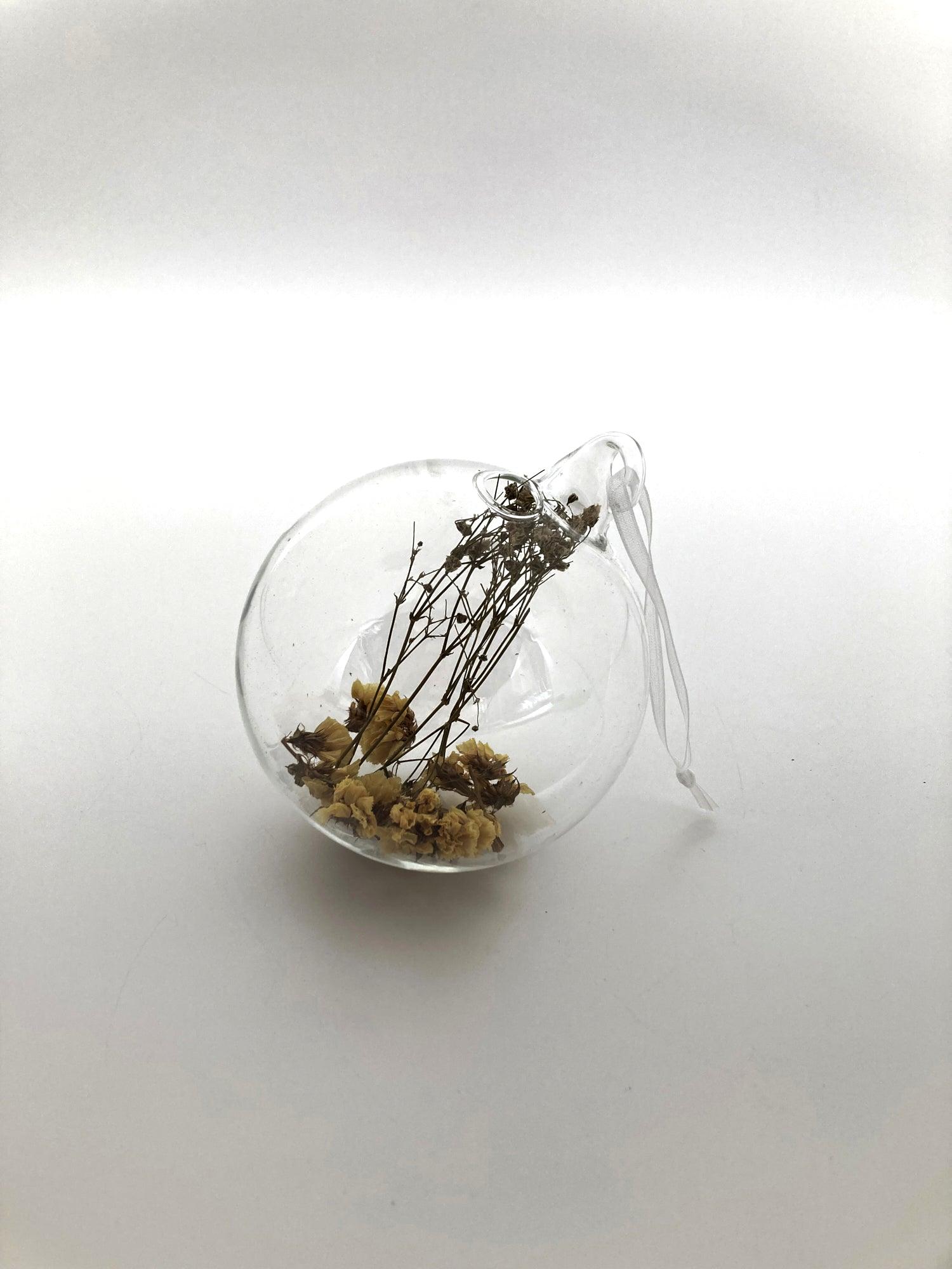 SFERE DECORATIVE FLOWERS SET DA 3 - OrchideaMilano1981