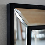 Specchiera con cornice a specchio e legno Living Style Edge - OrchideaMilano1981