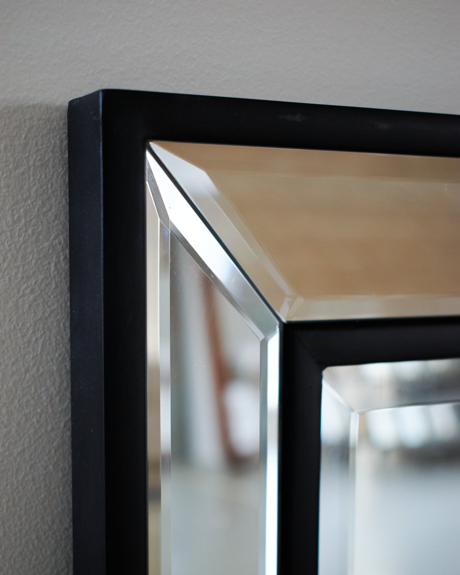 Specchiera con cornice a specchio e legno Living Style Edge - OrchideaMilano1981