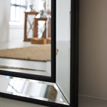 Specchiera con cornice a specchio e legno Living Style Edge - OrchideaMilano1981