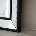 Specchiera con cornice a specchio e legno Living Style Edge - OrchideaMilano1981
