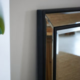 Specchiera con cornice a specchio e legno Living Style Edge - OrchideaMilano1981