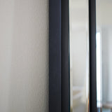 Specchiera con cornice in specchio e legno a figura intera Living Style Edge - OrchideaMilano1981