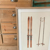 Stampa con cornice in legno Mountain Side - OrchideaMilano1981