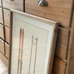 Stampa con cornice in legno Mountain Side - OrchideaMilano1981