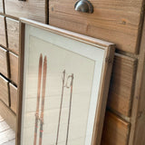 Stampa con cornice in legno Mountain Side - OrchideaMilano1981