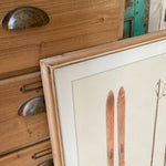 Stampa con cornice in legno Mountain Side - OrchideaMilano1981