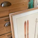 Stampa con cornice in legno Mountain Side - OrchideaMilano1981