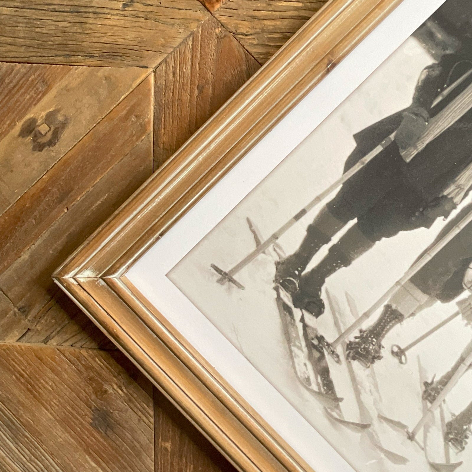 Stampa con cornice in legno Champoluc - OrchideaMilano1981