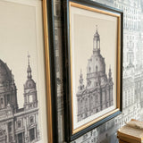 Stampe con cornice in legno Architectural set da 2 - OrchideaMilano1981